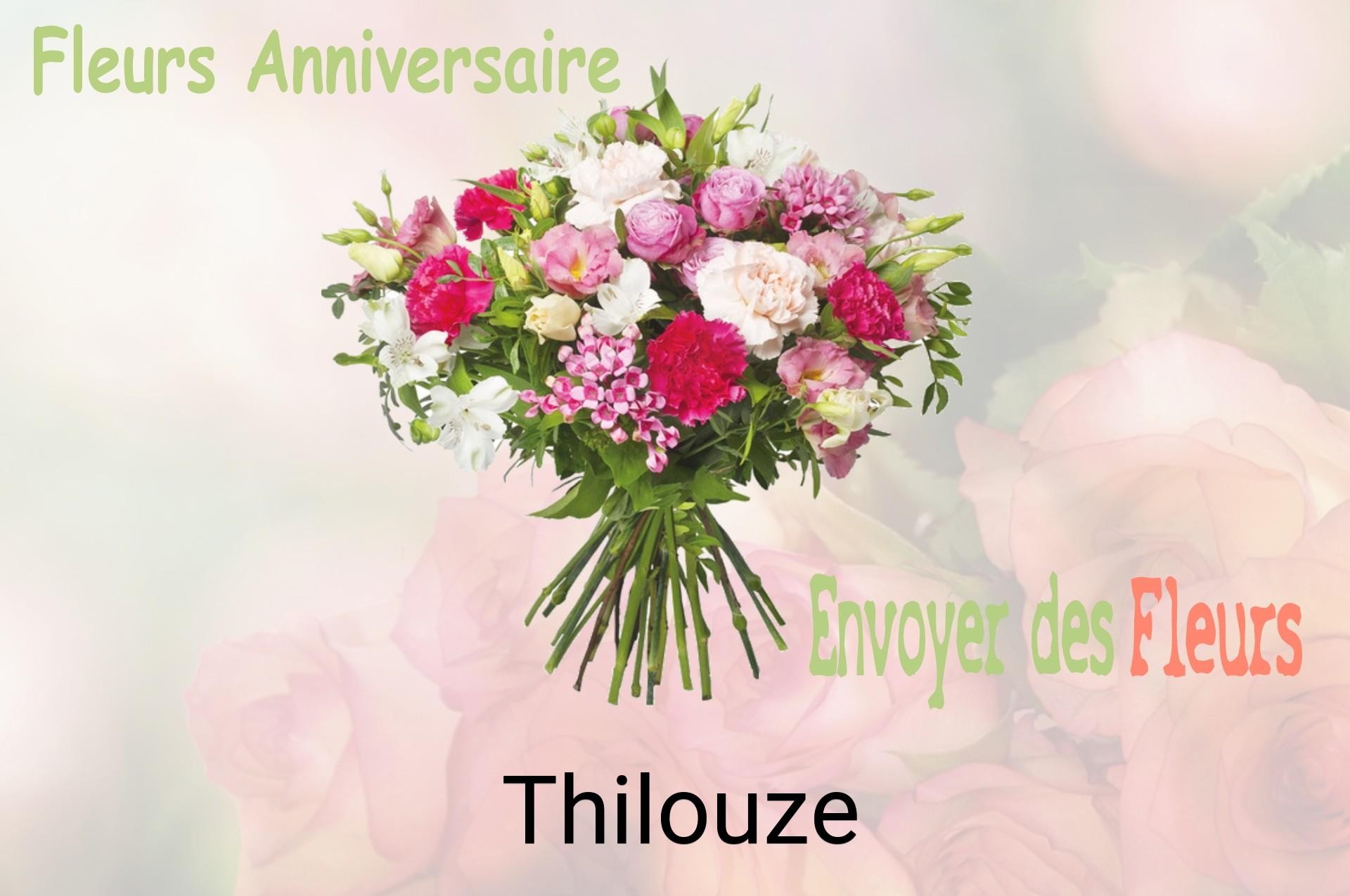 Bouquet de fleurs d’anniversaire livré à Thilouze