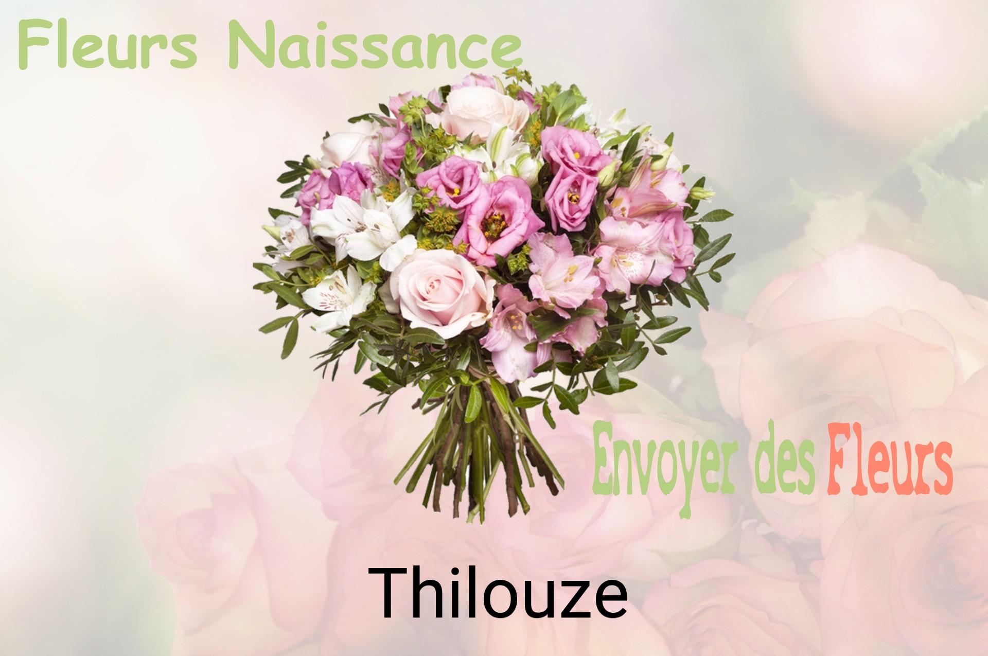 Bouquet de fleurs de naissance livré à Thilouze